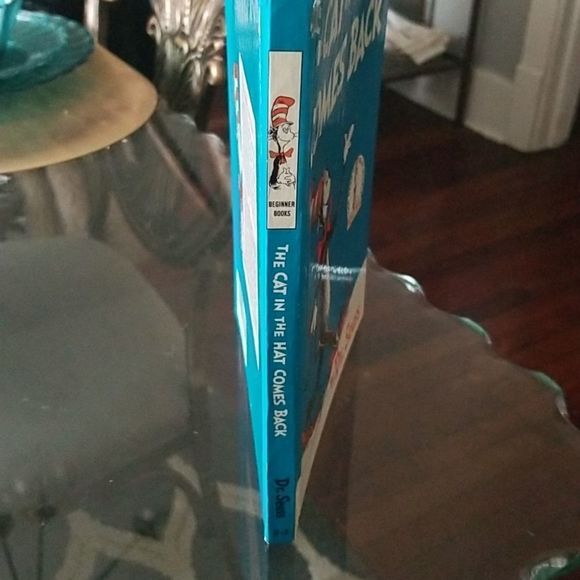 The Cat in The Hat Comes Back By Dr. Seuss Vintage Rare Edition 1958 - Picture 4 of 11